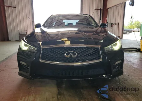 2015 Infiniti Q50 Base z USA, uszkodzony, nr VIN JN1BV7AP7FM349837